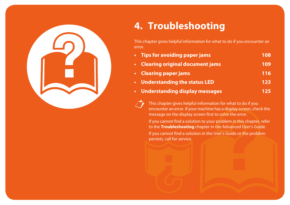 Troubleshooting | Samsung SCX-5639FR-XAA User Manual | Page 107 / 351