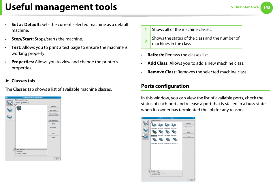 Useful management tools | Samsung SCX-5639FR-XAA User Manual | Page 303 / 351
