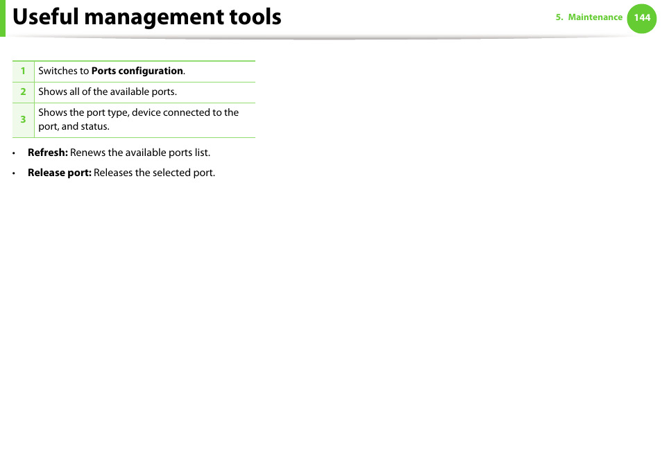Useful management tools | Samsung SCX-5639FR-XAA User Manual | Page 304 / 351