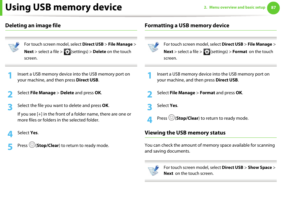 Samsung SCX-5639FR-XAA User Manual | Page 87 / 351