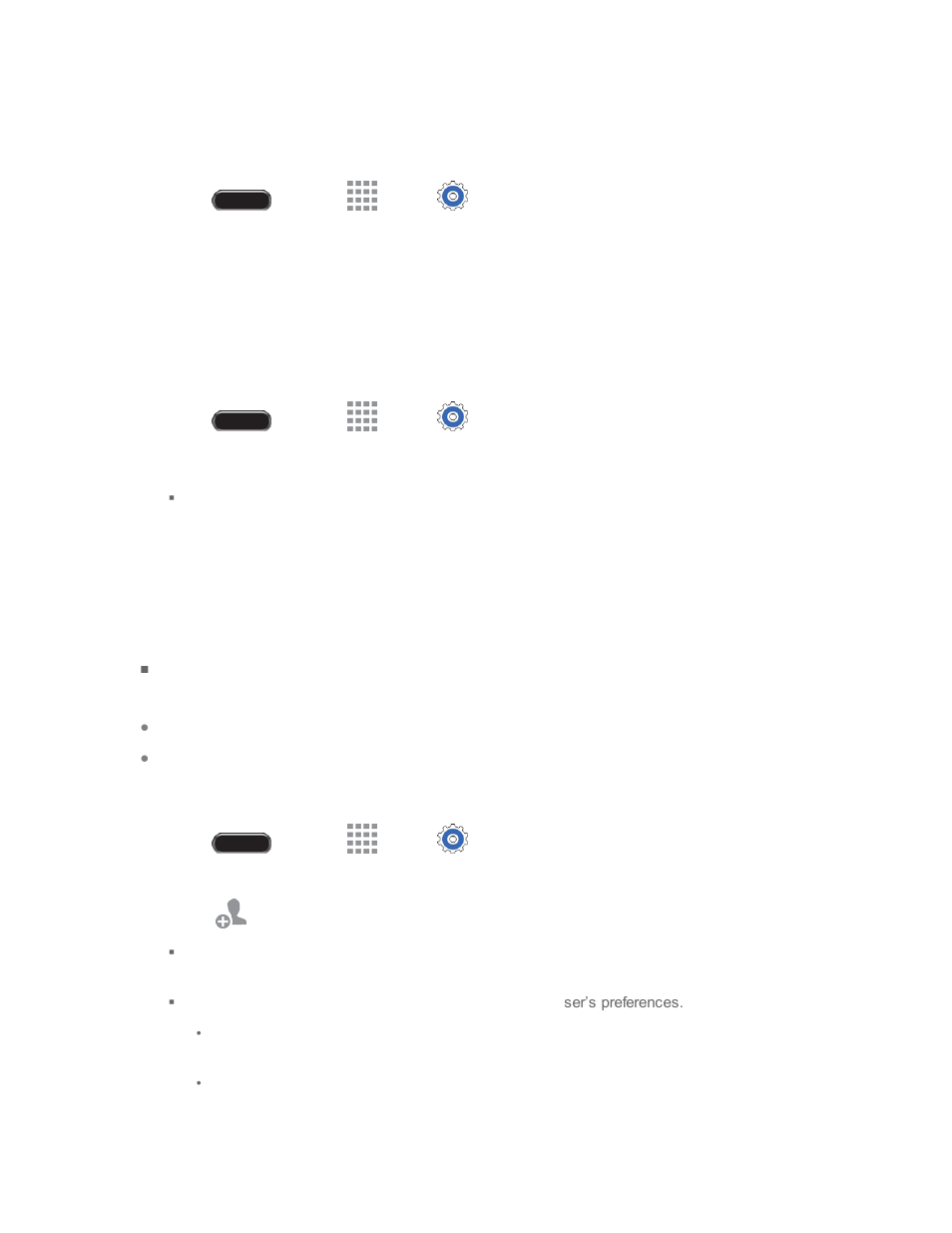 Memory use, Default applications, Users | Samsung SM-T237PZWASPR User Manual | Page 101 / 112