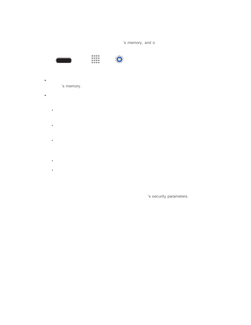 Storage, Security settings, Encryption | Samsung SM-T237PZWASPR User Manual | Page 103 / 112