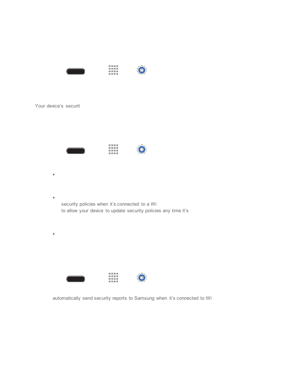 Security update service | Samsung SM-T237PZWASPR User Manual | Page 105 / 112