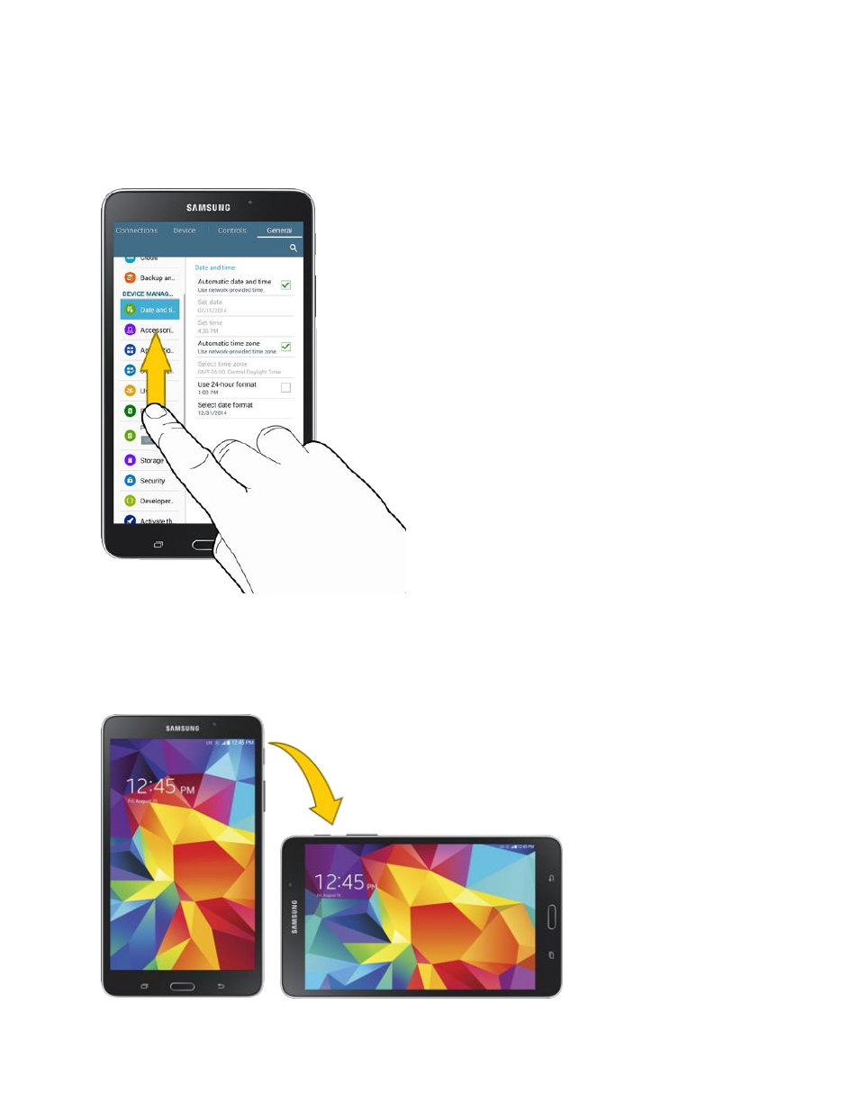 Samsung SM-T237PZWASPR User Manual | Page 19 / 112