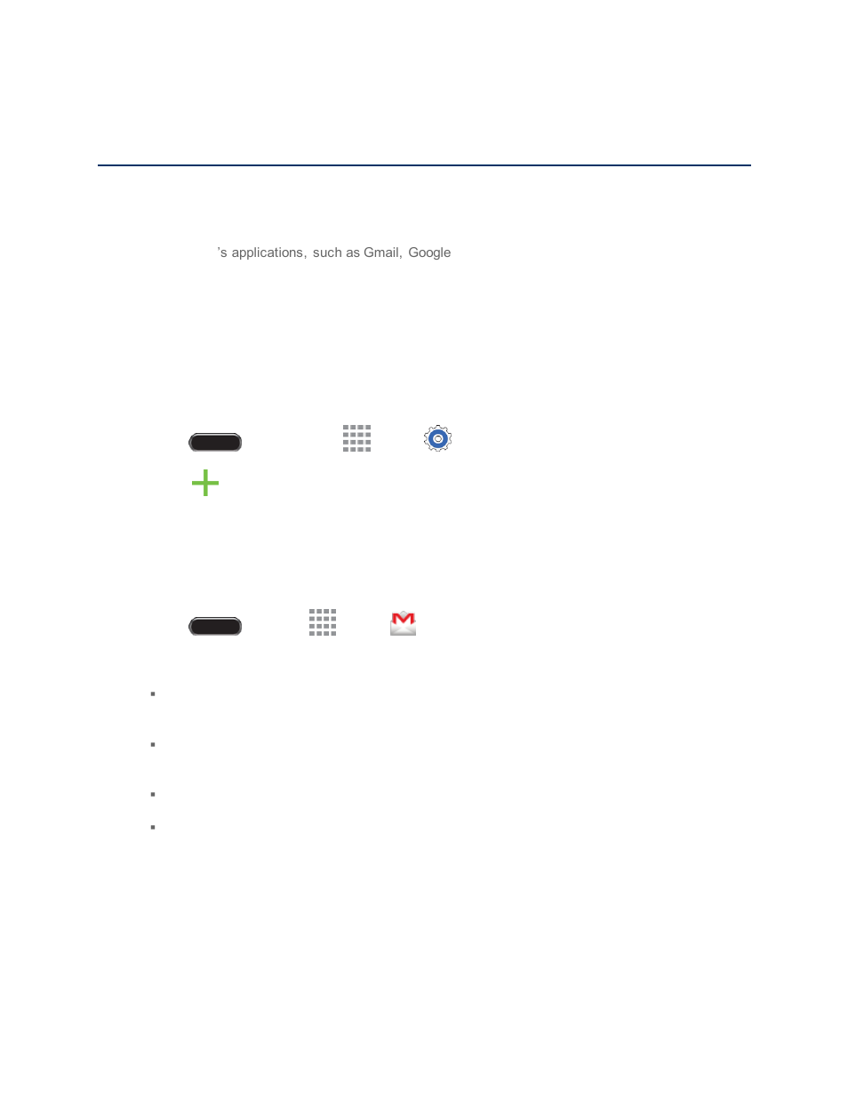 Accounts and messaging, Google, Create a google account | Access gmail | Samsung SM-T237PZWASPR User Manual | Page 39 / 112