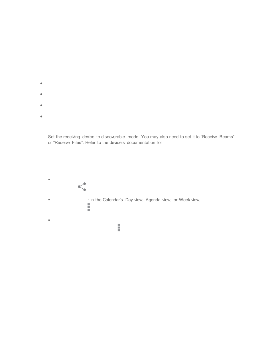 Send information using bluetooth | Samsung SM-T237PZWASPR User Manual | Page 56 / 112