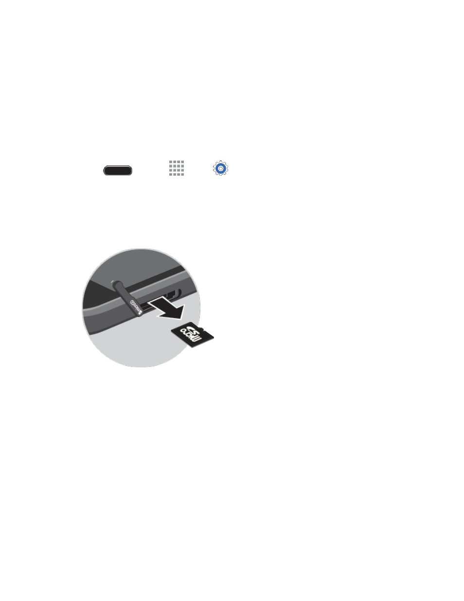 Remove a memory card | Samsung SM-T237PZWASPR User Manual | Page 59 / 112