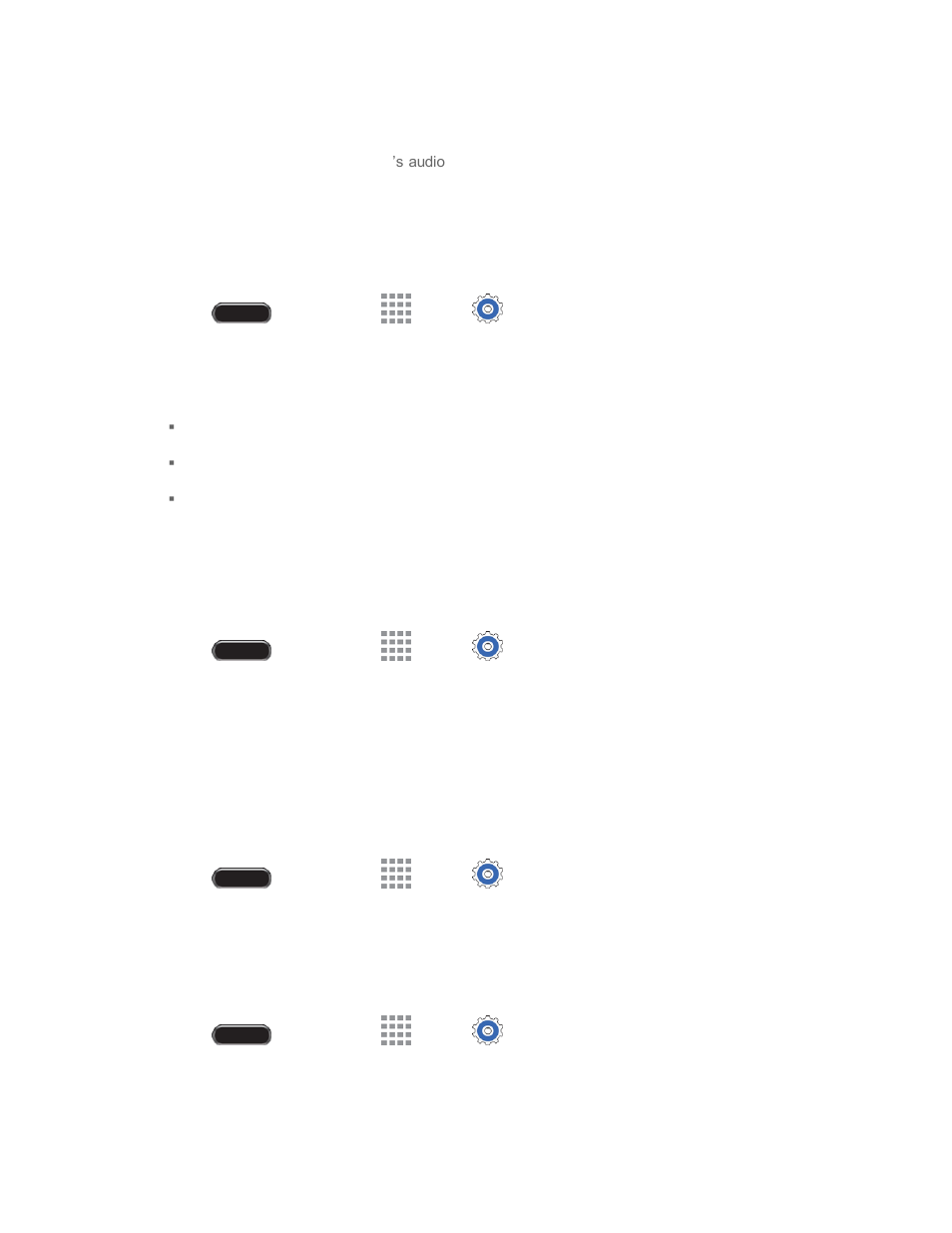 Sound settings, Volume, Notifications | Touch sounds, Screen lock sound | Samsung SM-T237PZWASPR User Manual | Page 85 / 112