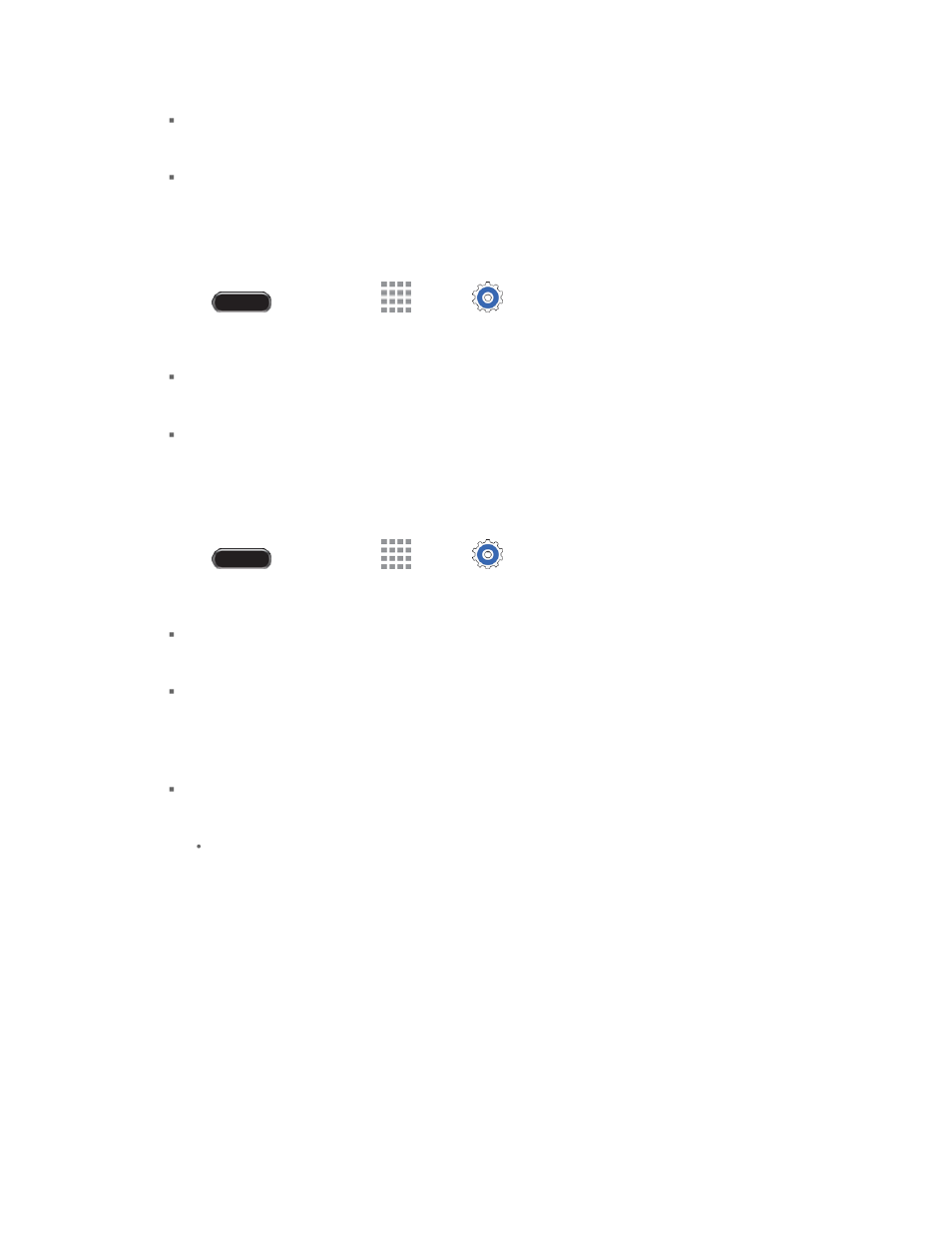 Font style, Notification panel | Samsung SM-T237PZWASPR User Manual | Page 90 / 112
