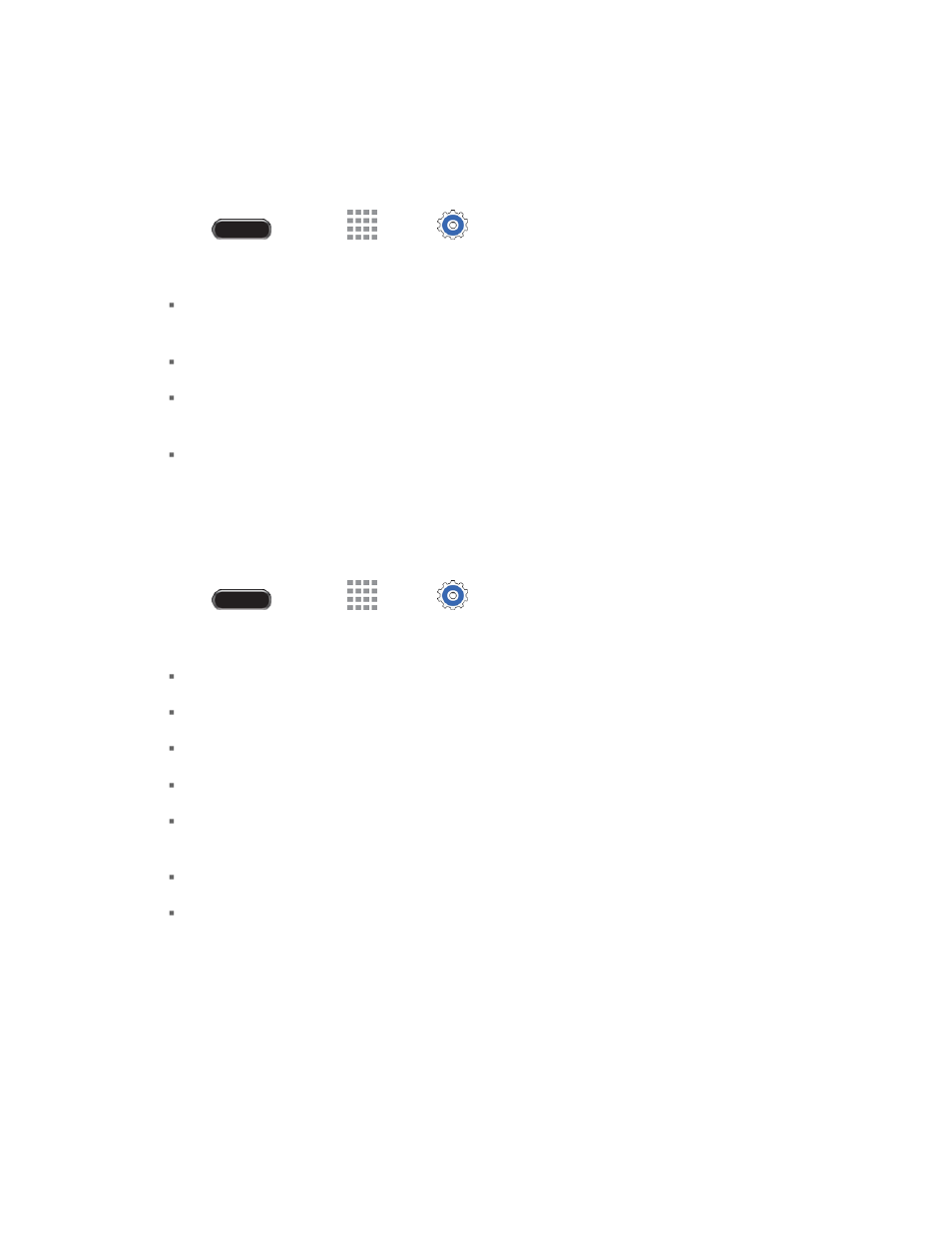Back up and reset settings, Date and time settings, Date and time s ettings | Samsung SM-T237PZWASPR User Manual | Page 99 / 112
