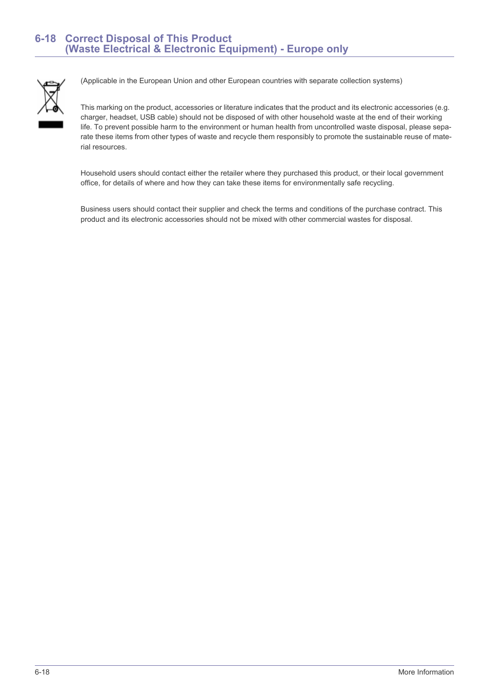 Correct disposal of this product | Samsung LS22A300NS-ZM User Manual | Page 69 / 69