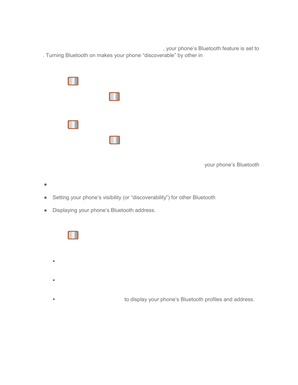 Turning bluetooth on and off, Using the bluetooth settings menu, Pairing bluetooth phones | Samsung SPH-M390ZSWVMU User Manual | Page 86 / 100