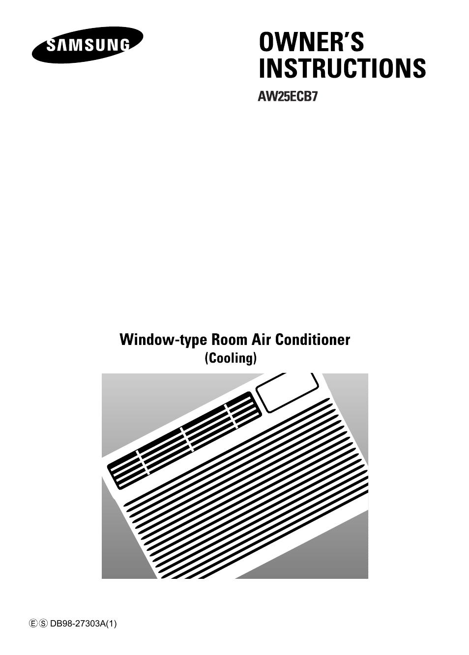 Samsung AW25ECB8XAA User Manual | 29 pages