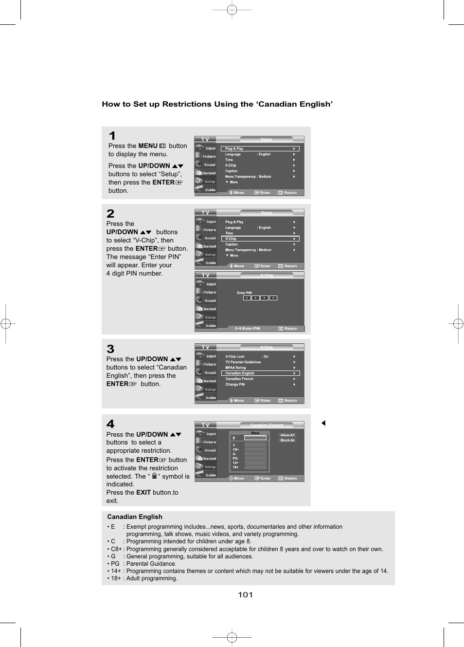 Samsung LNR469DX-XAA User Manual | Page 107 / 134