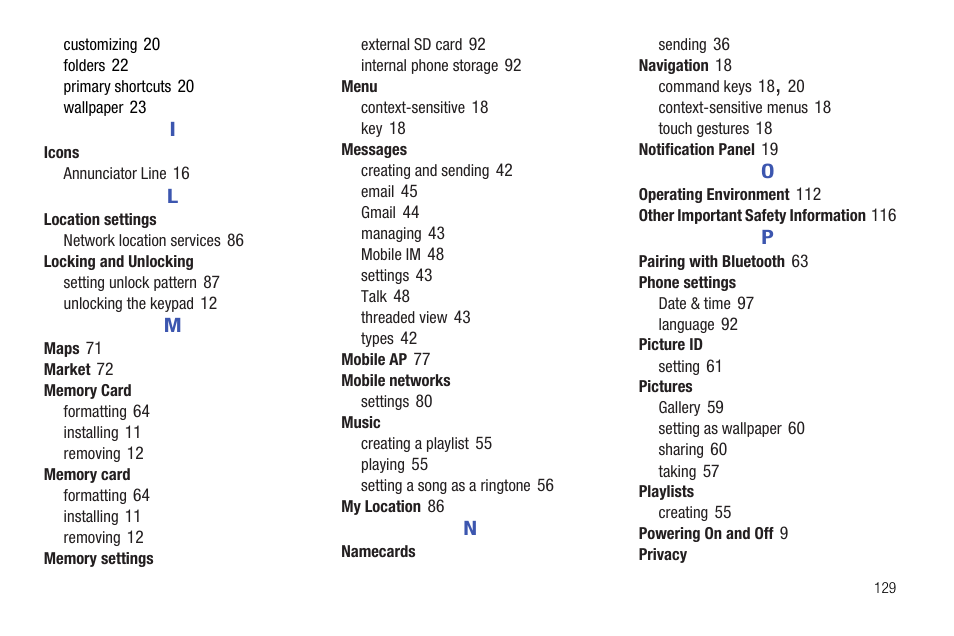 Samsung SCH-R720ZRAXAR User Manual | Page 133 / 135