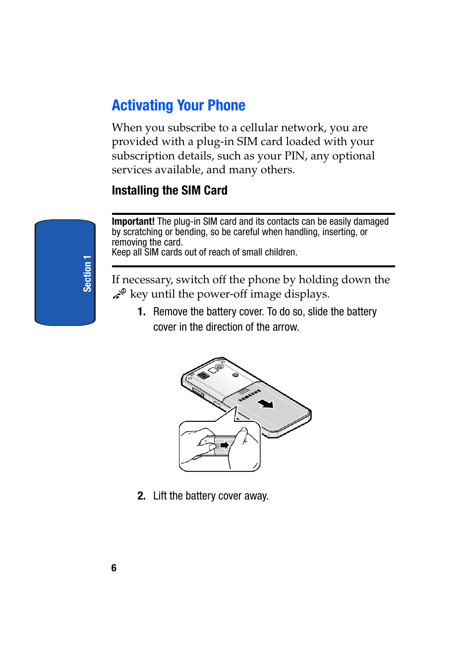 Activating your phone | Samsung SGH-T509TSATMB User Manual | Page 10 / 206