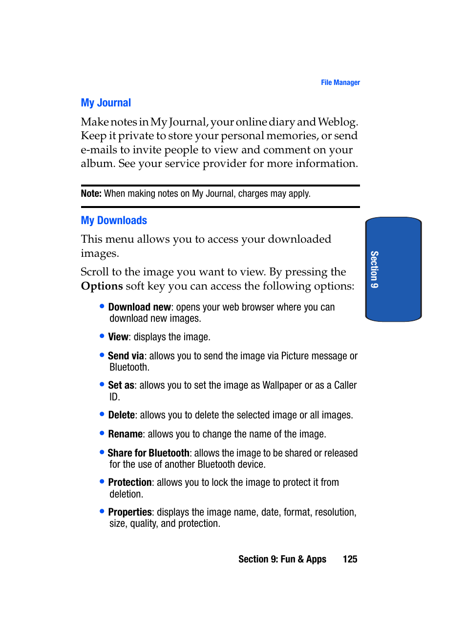 Samsung SGH-T509TSATMB User Manual | Page 129 / 206