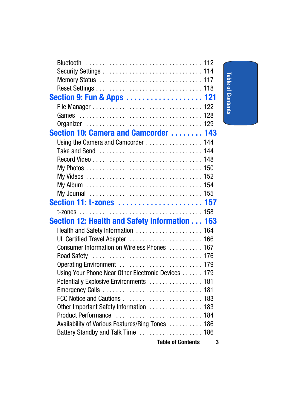 Samsung SGH-T509TSATMB User Manual | Page 7 / 206