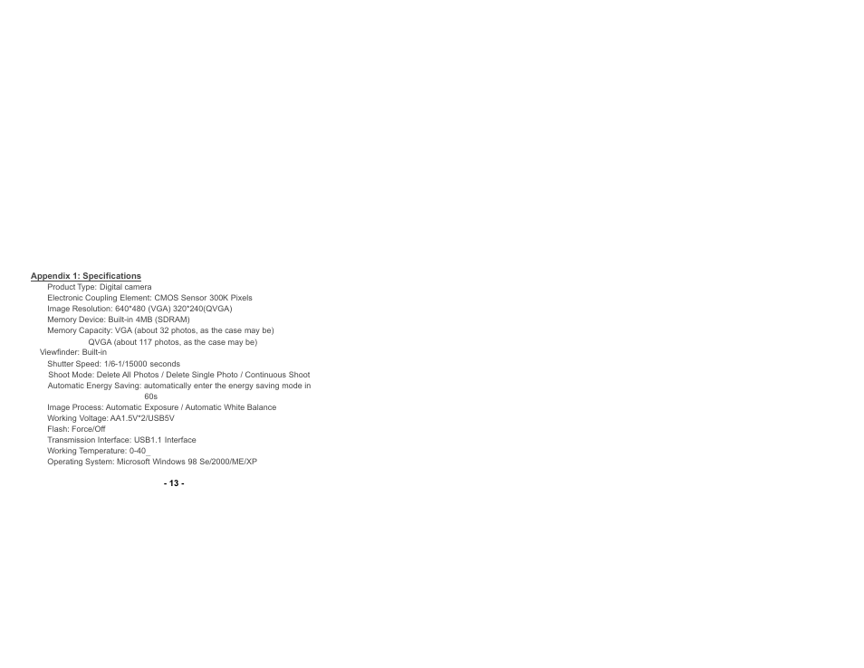 Argus Camera DC1620 User Manual | Page 14 / 17