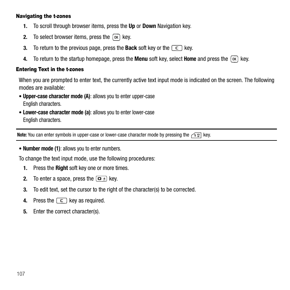 Samsung SGH-T229SRATMB User Manual | Page 110 / 140