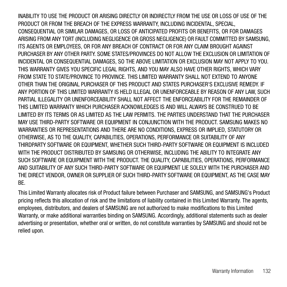 Samsung SGH-T229SRATMB User Manual | Page 135 / 140