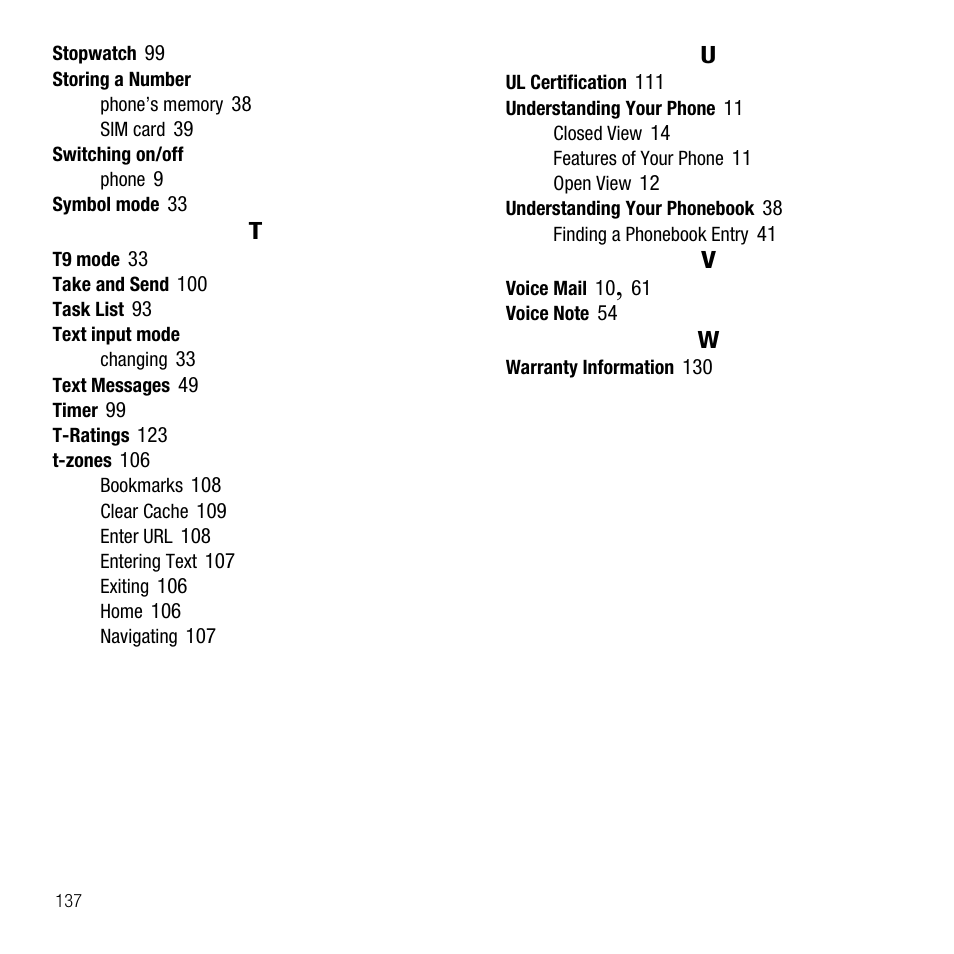 Samsung SGH-T229SRATMB User Manual | Page 140 / 140