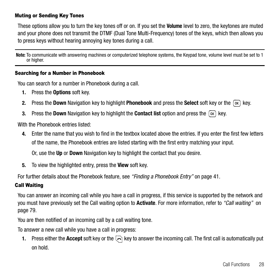 Samsung SGH-T229SRATMB User Manual | Page 31 / 140