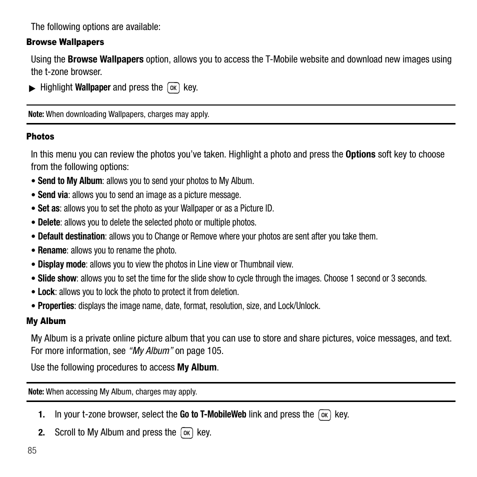 Samsung SGH-T229SRATMB User Manual | Page 88 / 140