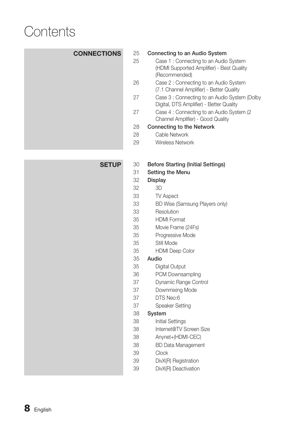 Samsung BD-C6900-XAA User Manual | Page 8 / 71