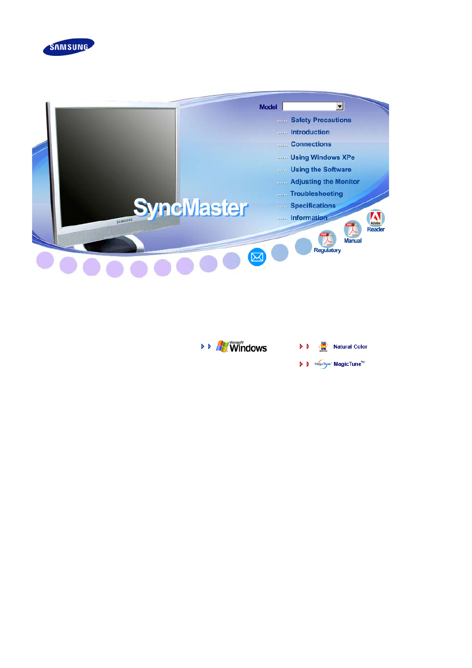 Samsung LS17TRTLSY-XAA User Manual | 78 pages