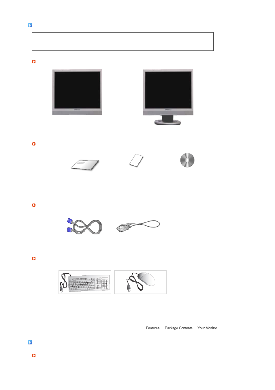 Your monitor | Samsung LS17TRTLSY-XAA User Manual | Page 12 / 78