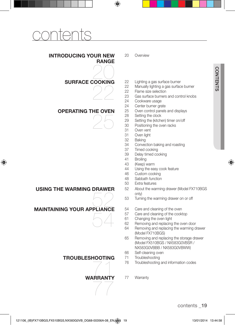 Samsung FX510BGS-XAA User Manual | Page 19 / 80