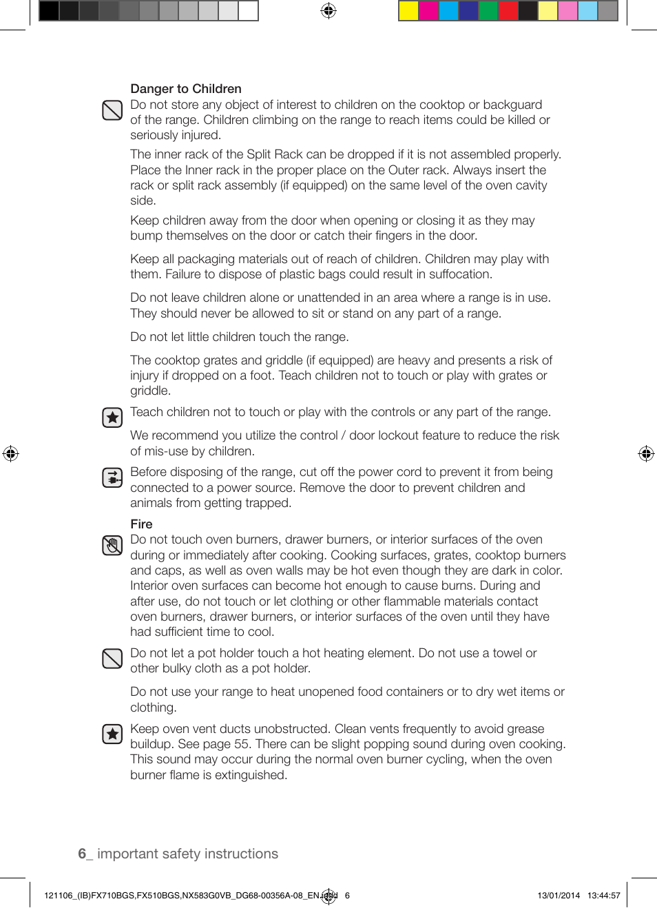 Samsung FX510BGS-XAA User Manual | Page 6 / 80