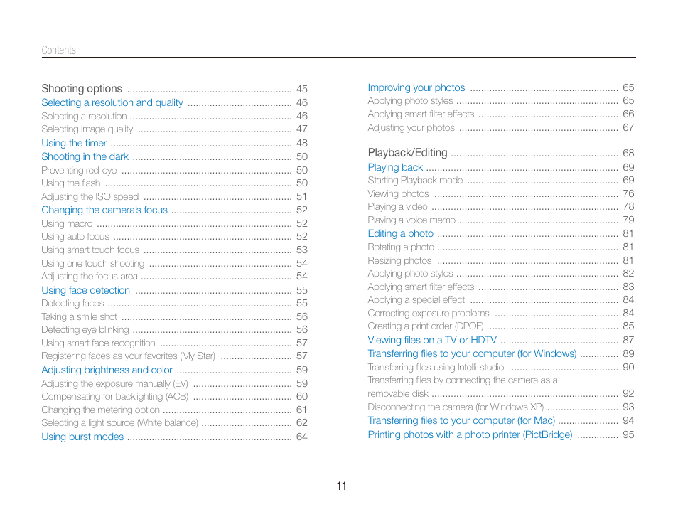 Samsung EC-ST600ZBPLUS User Manual | Page 12 / 122