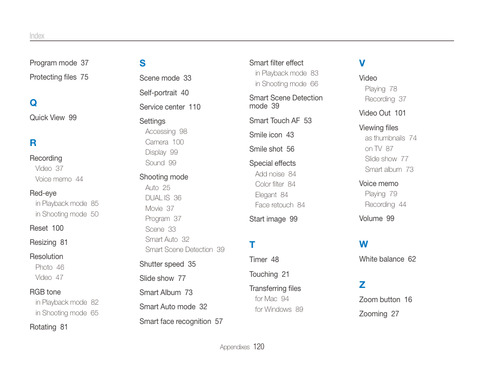Samsung EC-ST600ZBPLUS User Manual | Page 121 / 122