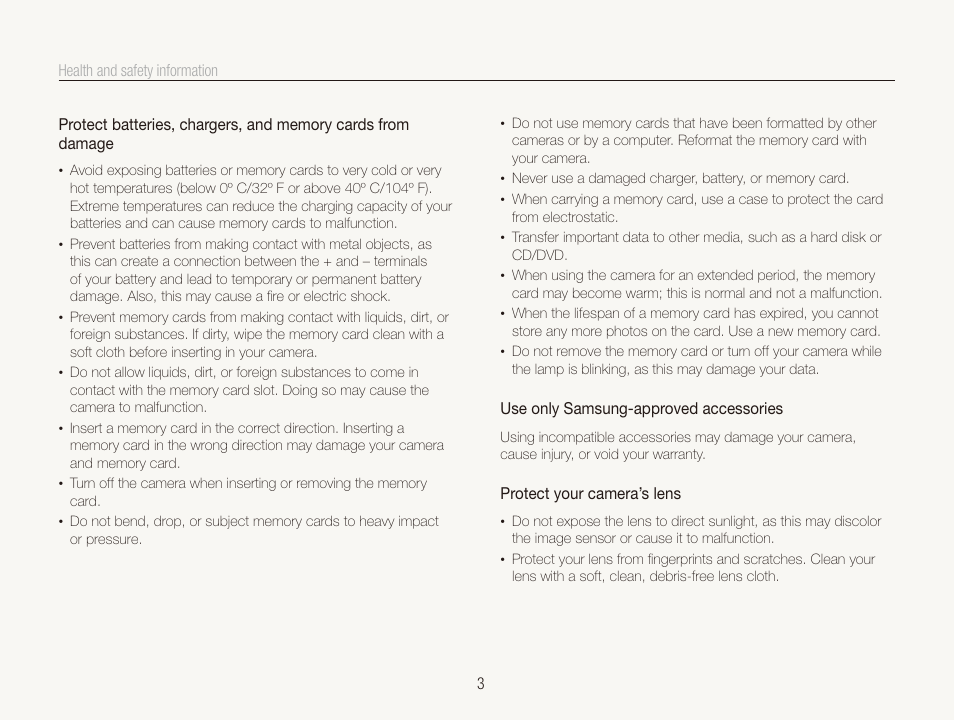 Samsung EC-ST600ZBPLUS User Manual | Page 4 / 122