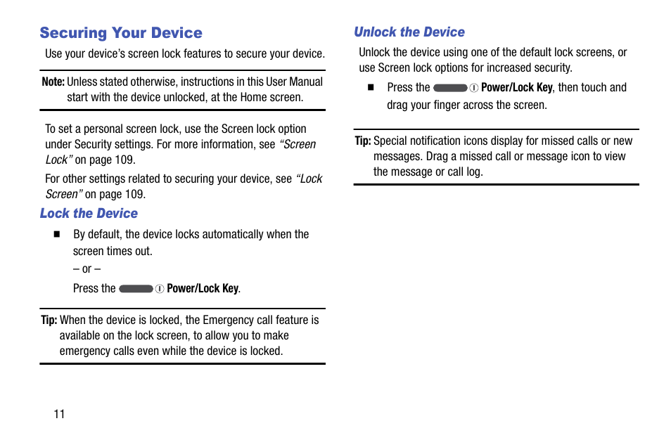 Securing your device | Samsung SCH-R890ZWAUSC User Manual | Page 16 / 194