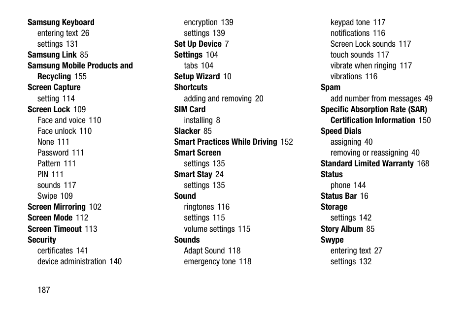 Samsung SCH-R890ZWAUSC User Manual | Page 192 / 194