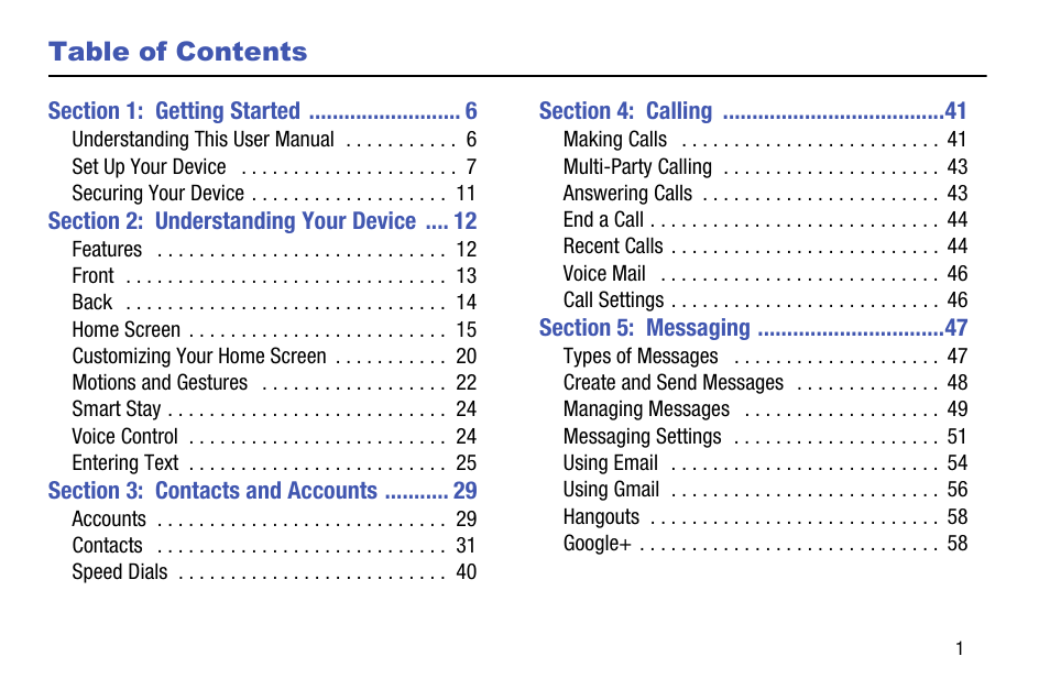Samsung SCH-R890ZWAUSC User Manual | Page 6 / 194