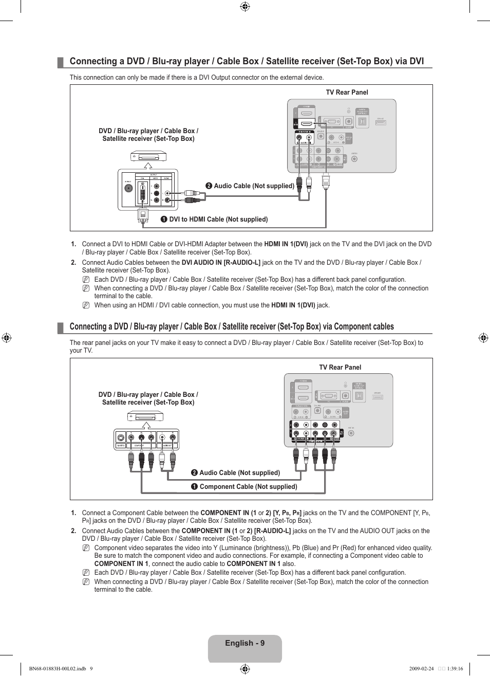 Samsung LN32B540P8DUZA User Manual | Page 11 / 73