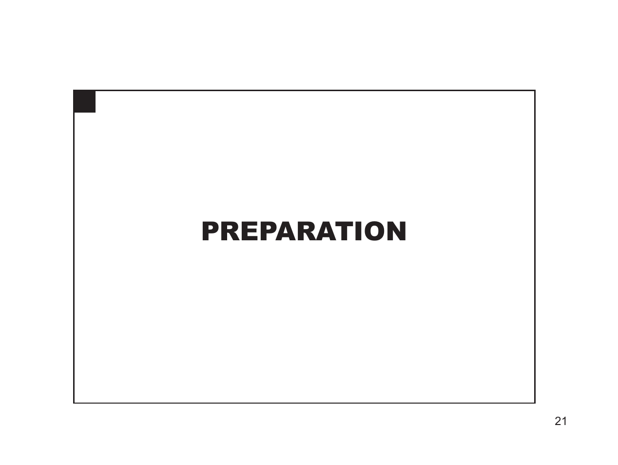 Preparation | Argus Camera DC3650 User Manual | Page 21 / 148
