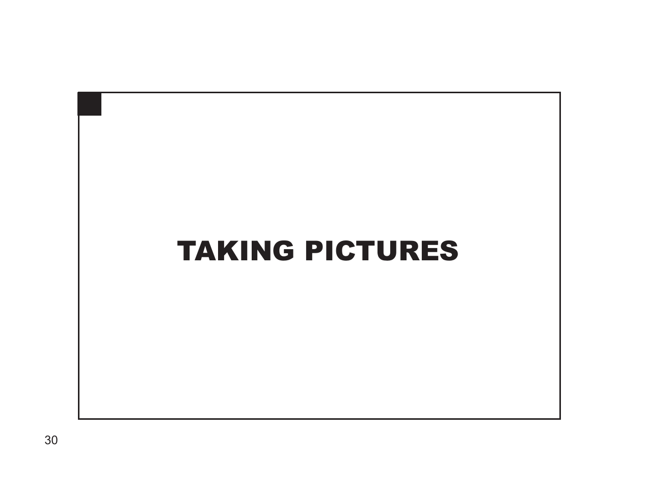 Taking pictures | Argus Camera DC3650 User Manual | Page 30 / 148