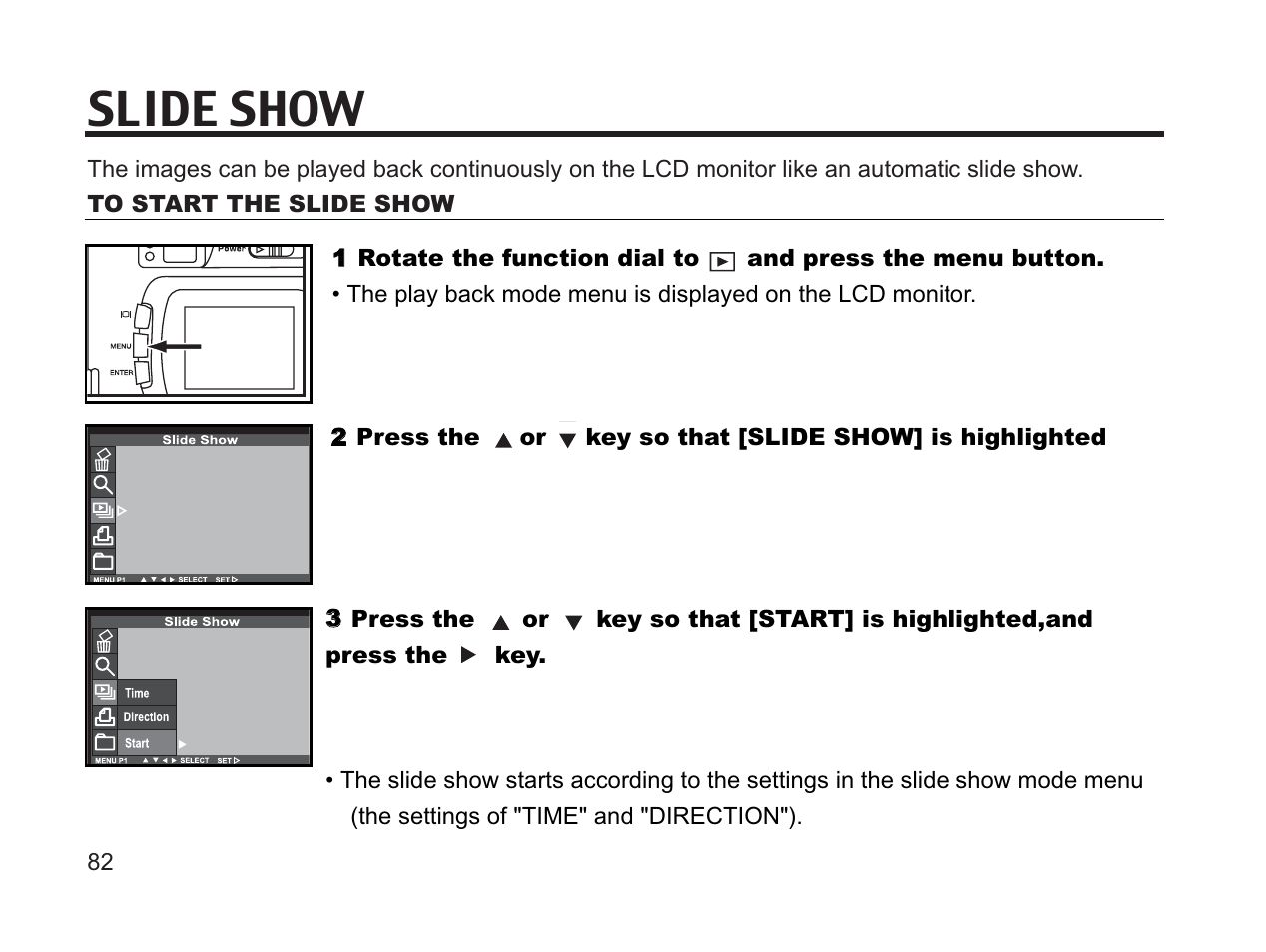 Slide show | Argus Camera DC3650 User Manual | Page 78 / 148