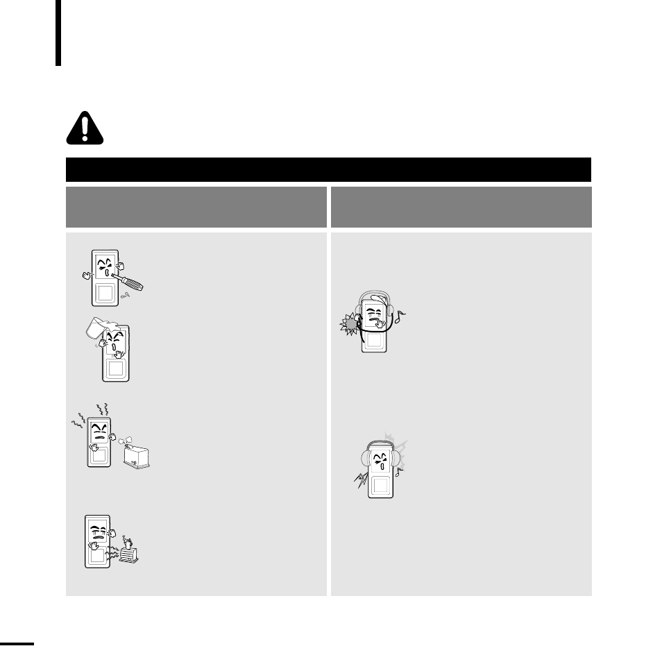 For your safety, Warning | Samsung YP-Z5AP-XAA User Manual | Page 2 / 60