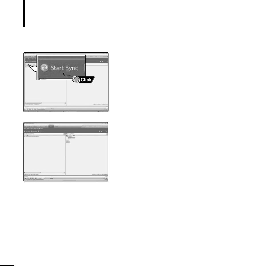 Transferring music to your player | Samsung YP-Z5AP-XAA User Manual | Page 20 / 60
