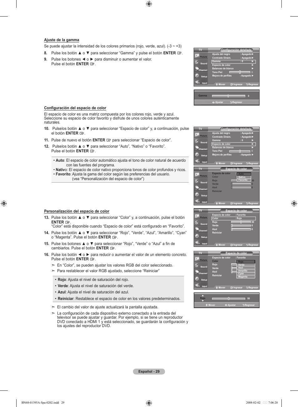 Samsung LN40A450C1DXZA User Manual | Page 109 / 157