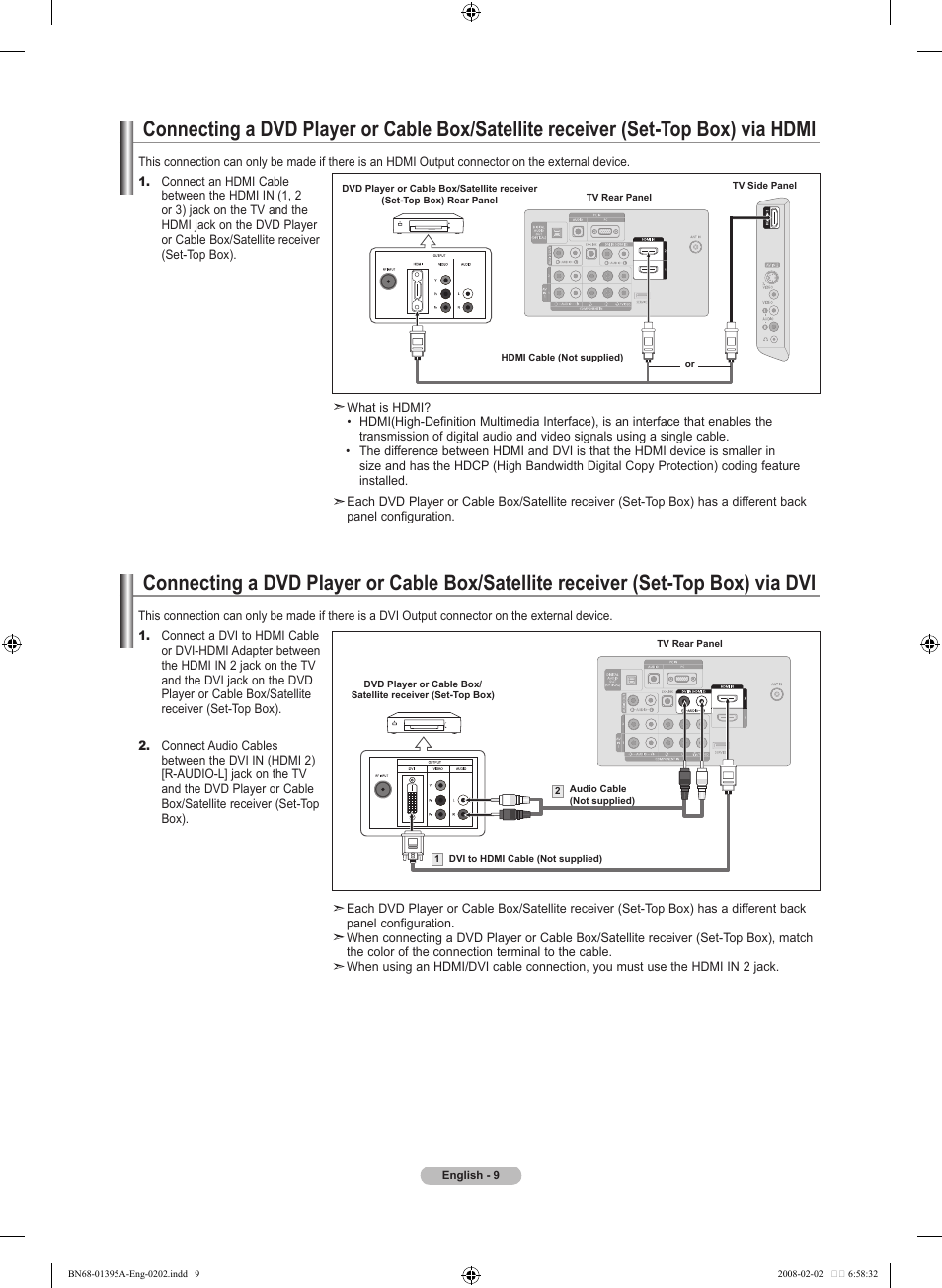 Samsung LN40A450C1DXZA User Manual | Page 11 / 157