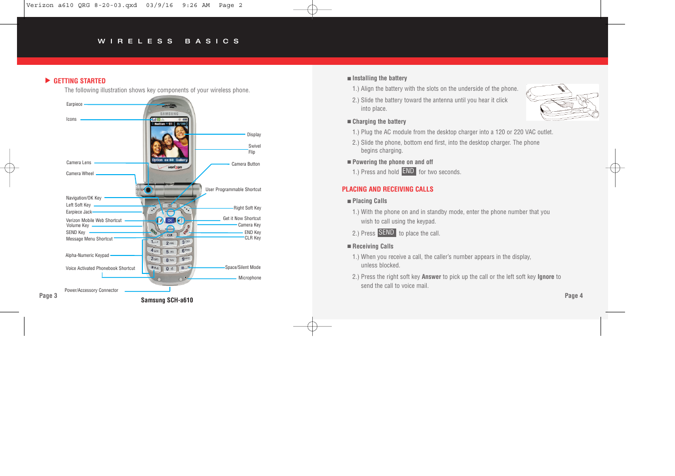 Samsung SCH-A610MSVXAR User Manual | Page 3 / 12