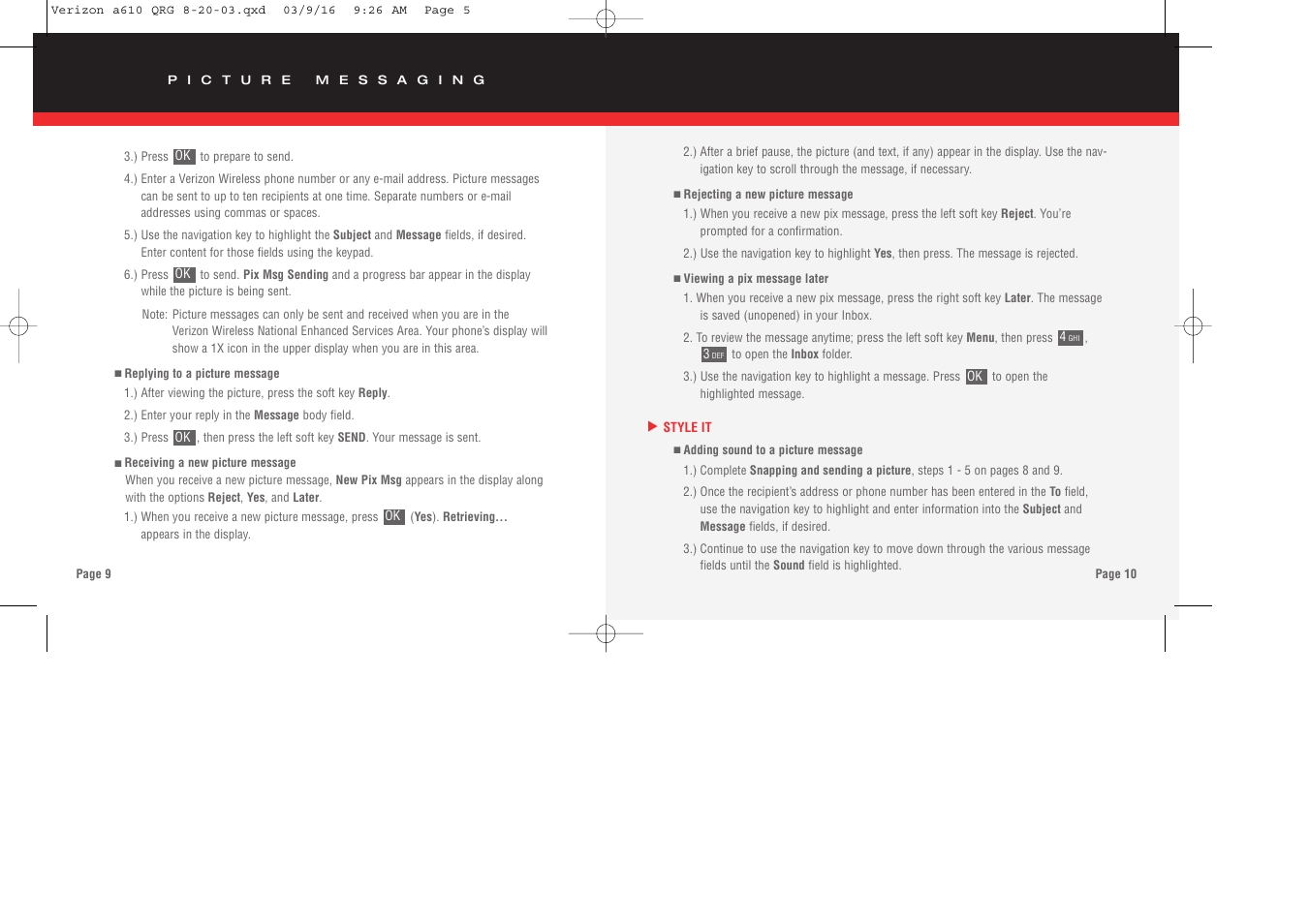 Samsung SCH-A610MSVXAR User Manual | Page 6 / 12