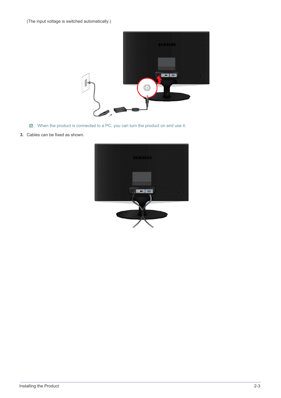Samsung LS22B310BS-ZA User Manual | Page 15 / 44